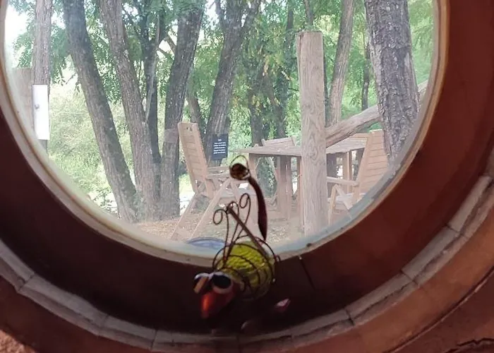 Lüks kamp alanı De Hobbit Pour Famille